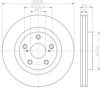 HELLA PAGID 8DD 355 118-561 Brake Disc